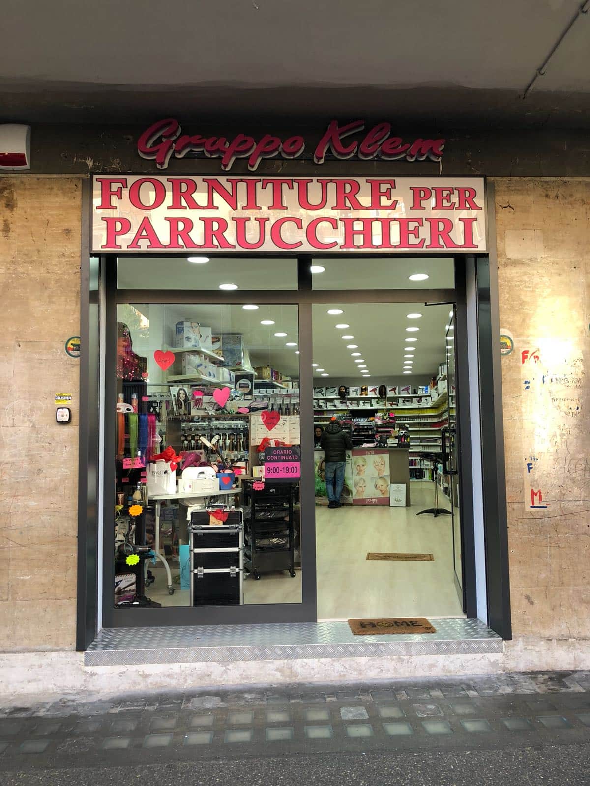 forniture per parrucchieri roma eur